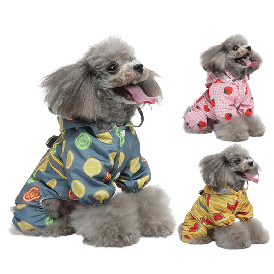 Breathable Dog Raincoat Clothing for All Weather Protection