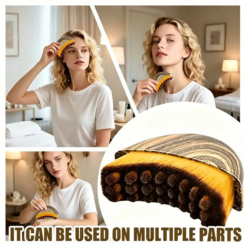 Precise Fit Ergonomic Lymphatic Contour Face Brush