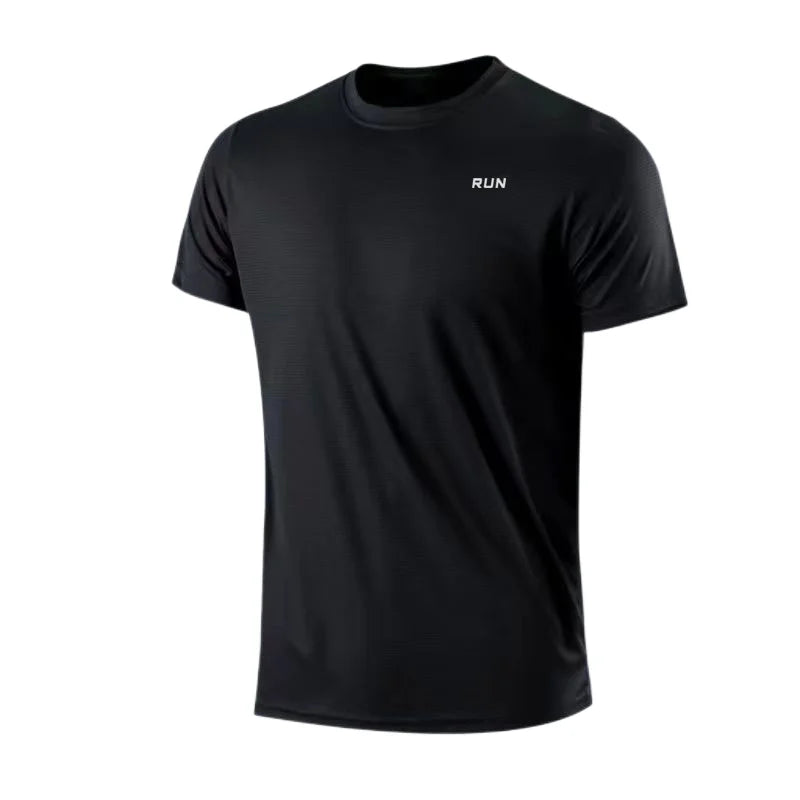 Men's Quick Dry Short Sleeve Performance Tee For Active Wear