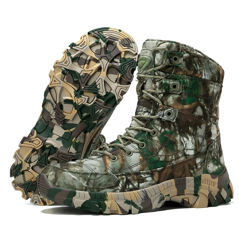Men's Lightweight Tactical Hiking Hunting Boots For Outdoor Adventures