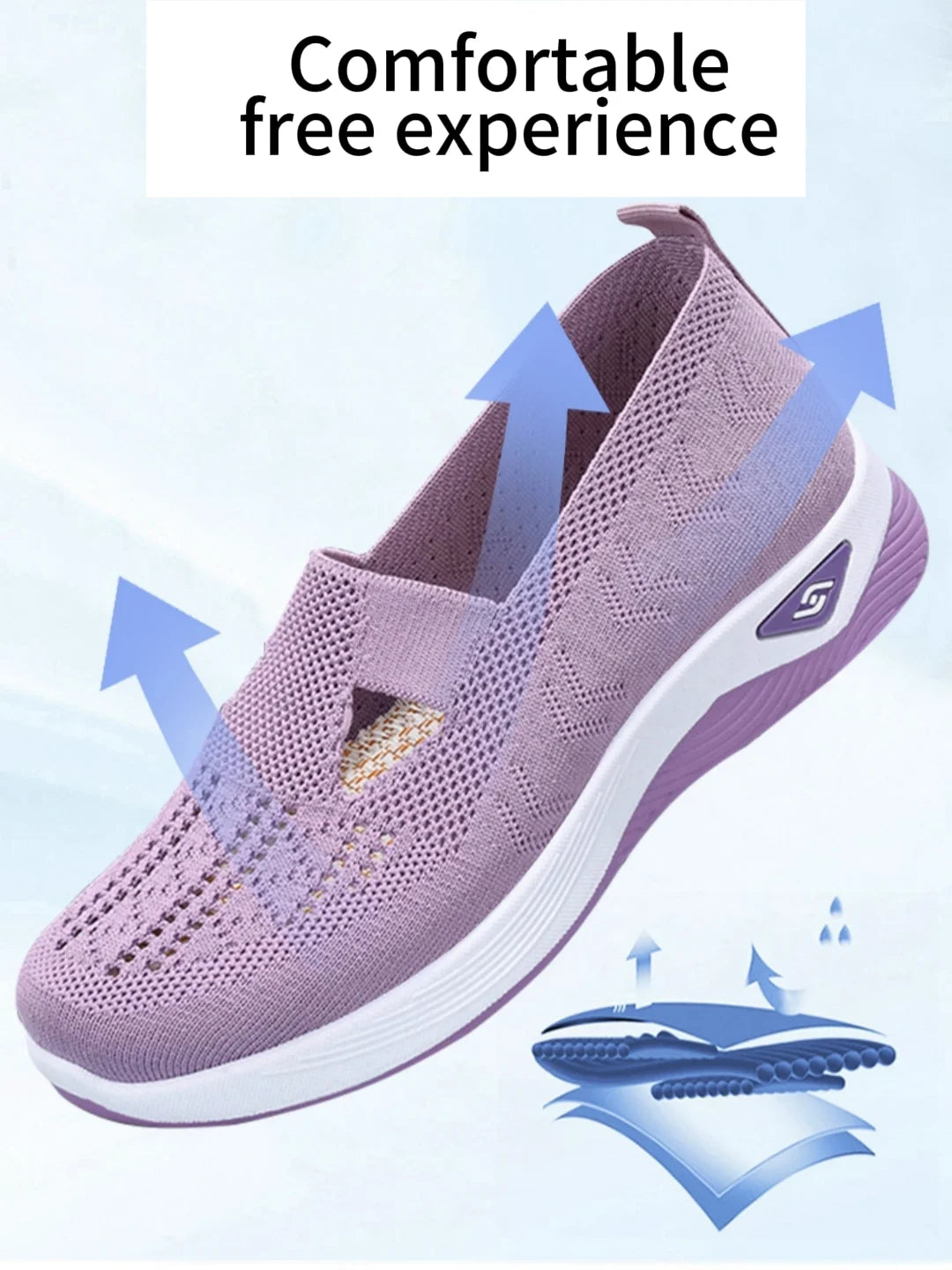 Breathable Women's Sneakers For Everyday Comfort And Support