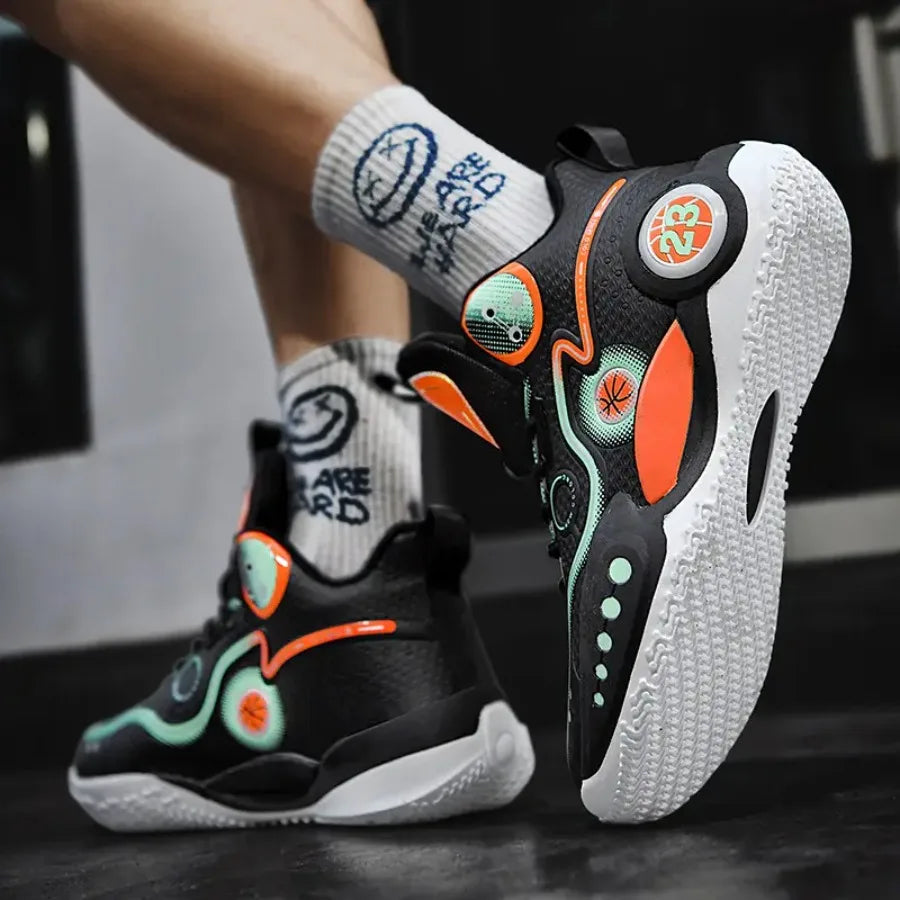 Premium High Top Basketball Shoes For Men And Women Performance