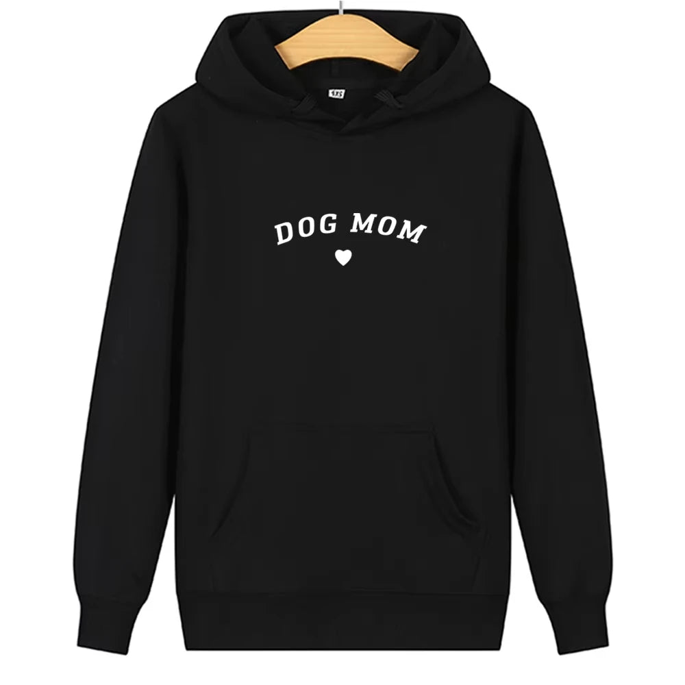 Dog Dad Mom Print Hoodie Sweatshirt For Men And Women