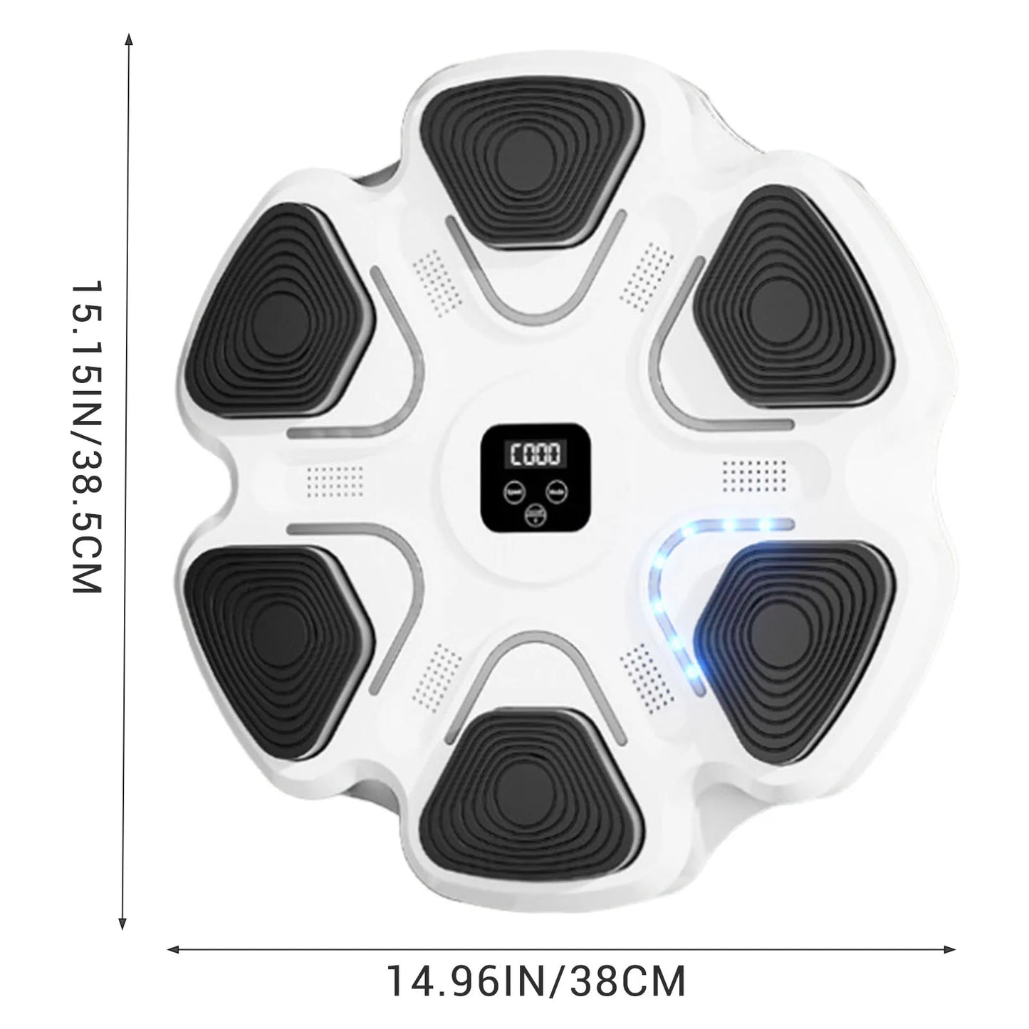 Portable Wall Mounted Boxing Pad Interactive Musical Training Device