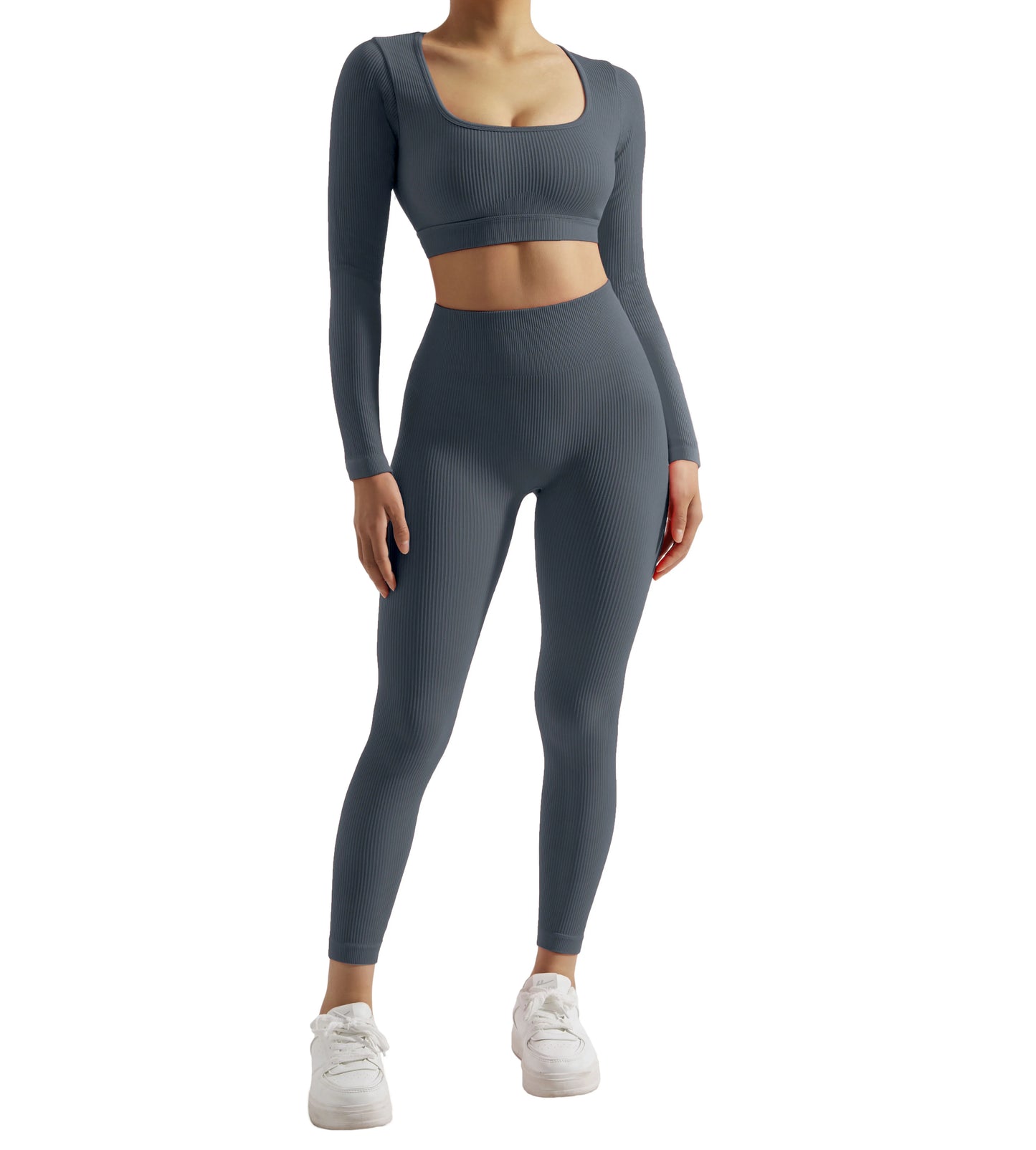 Women Yoga Set Two Piece Quick Drying Fitness Wear