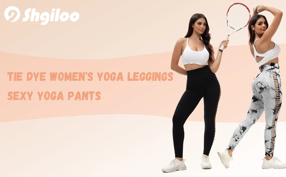 Women High Waisted Fitness Leggings 2 Pack For Gym Running