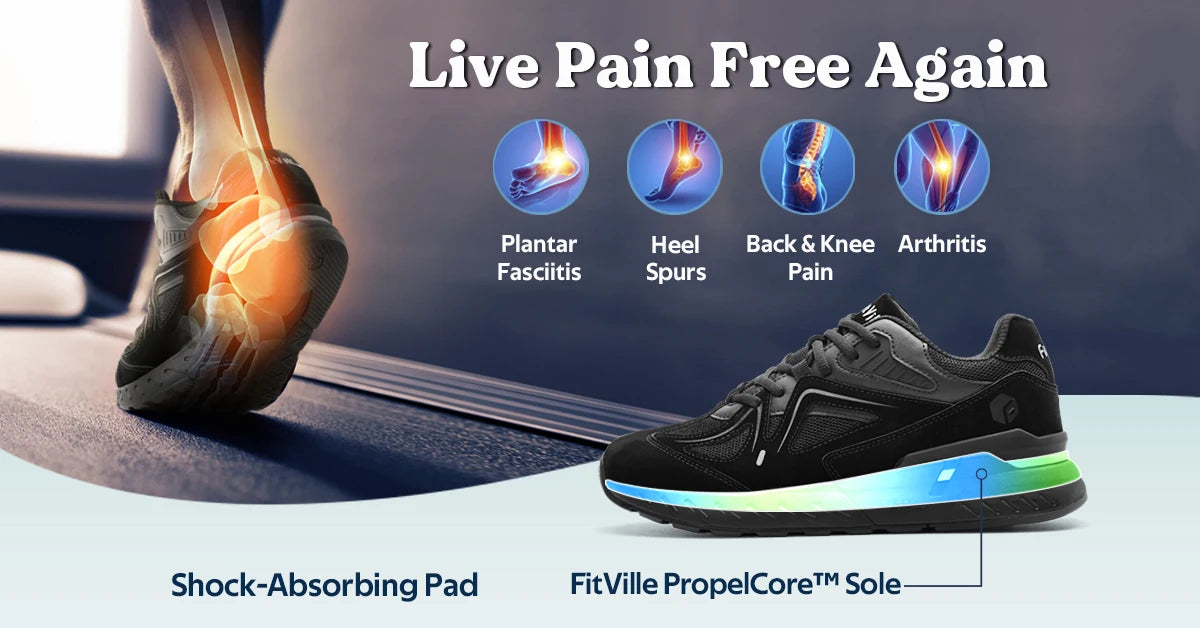 Men's Non-Slip Walking Lightweight Sneakers For Everyday Comfort