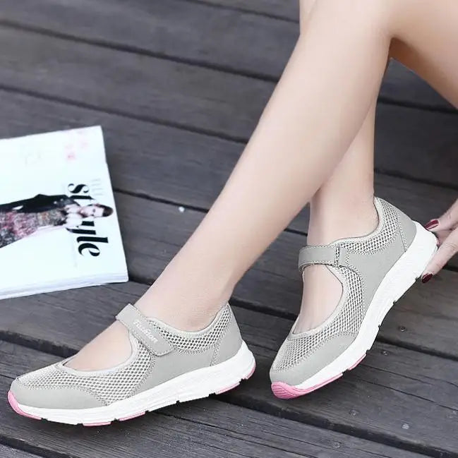 Breathable Mesh Casual Walking Shoes For Women Everyday Comfort