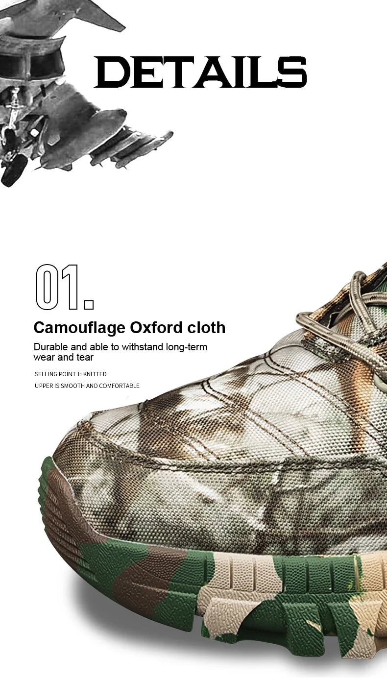 Men's Lightweight Tactical Hiking Hunting Boots For Outdoor Adventures