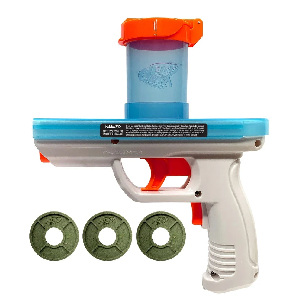 Catnip Treat Blaster Cat Toy for Interactive Fun Playtime