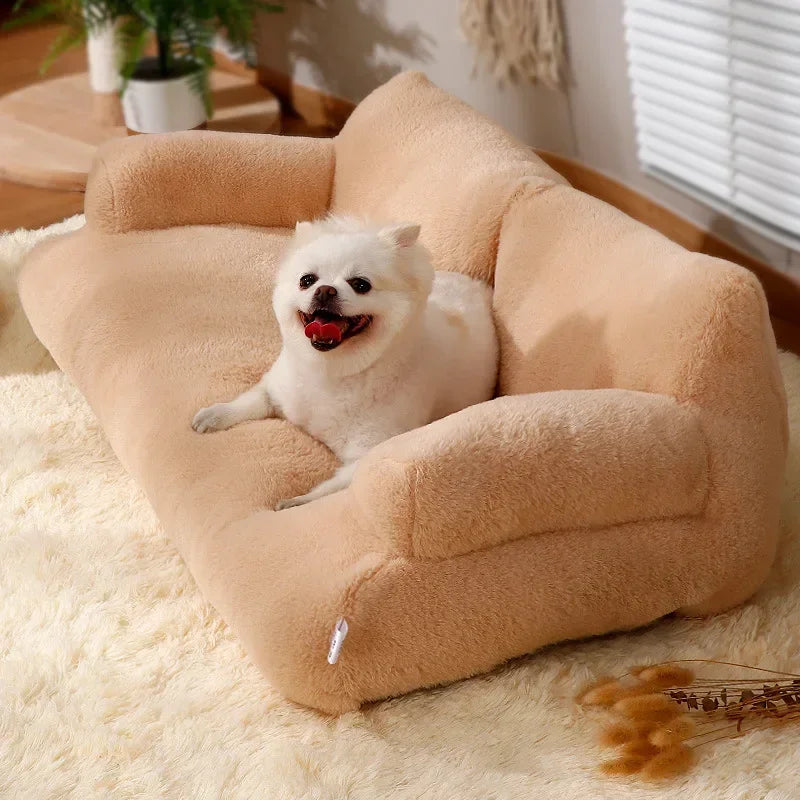 Plush Small Dog or Cat Sofa Beds Washable and Warm