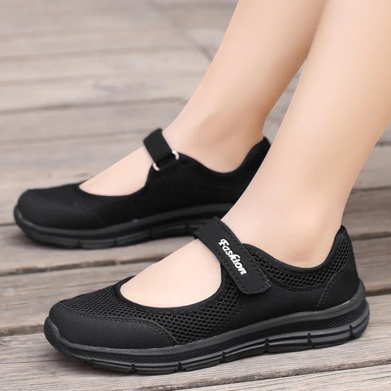 Breathable Mesh Casual Walking Shoes For Women Everyday Comfort