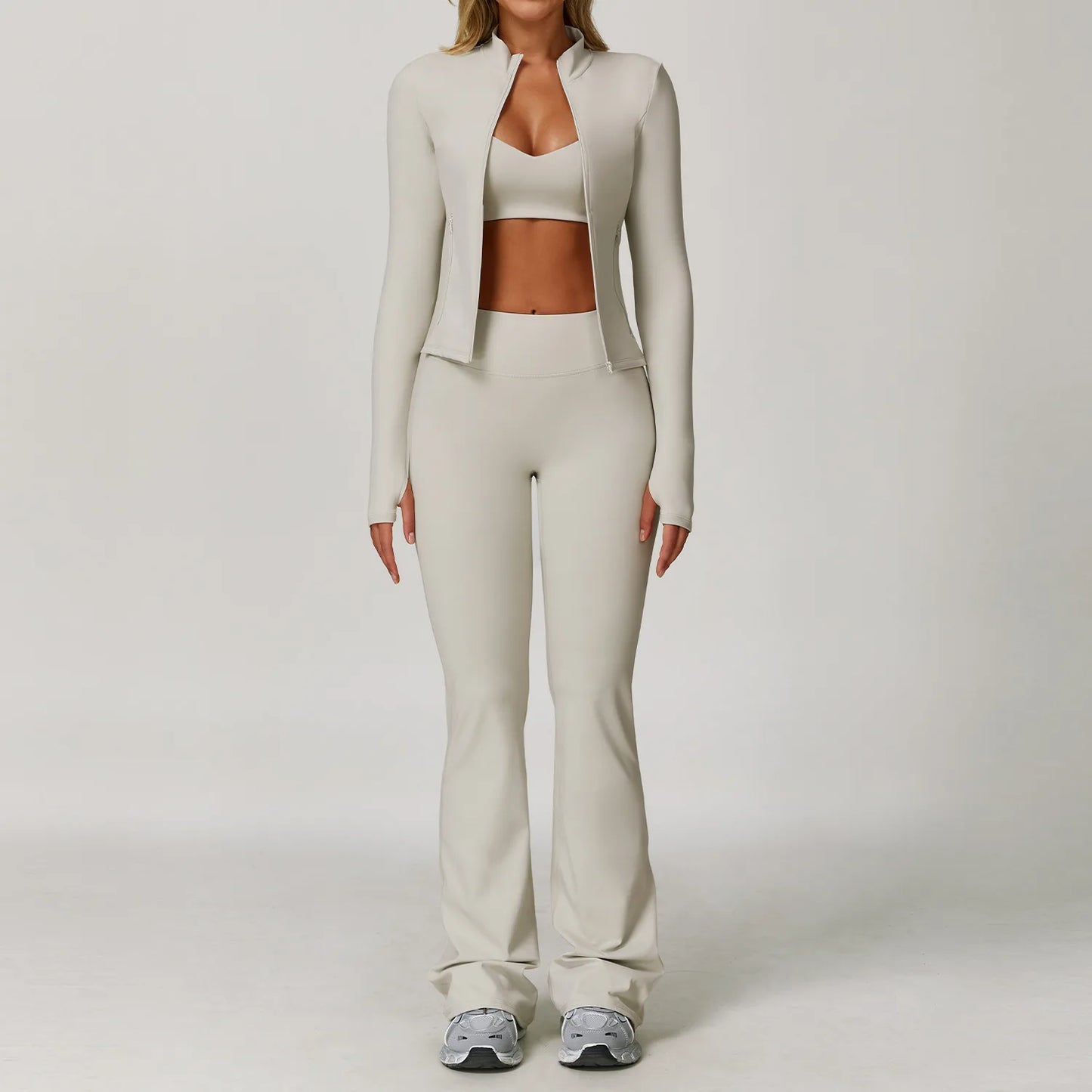 Women's 3pc Gym Set for Workout and Training Essentials