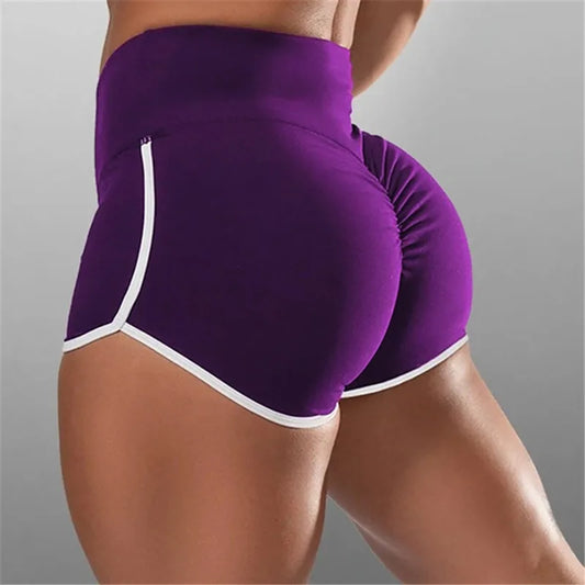 Women's Sports Yoga Shorts for Running Gym and Fitness Training