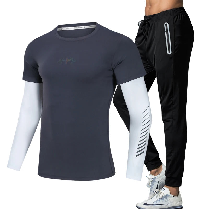 Quick Dry Men's Training Sportswear Set