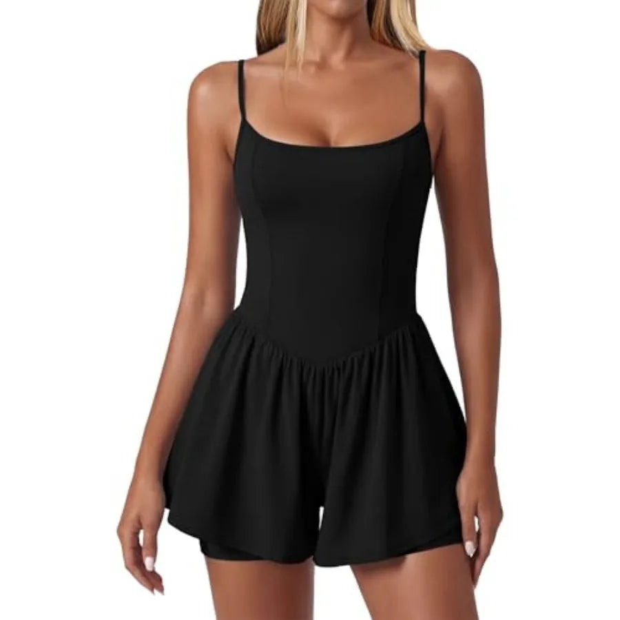 Womens Bamboo Fiber Seamless Sleeveless Yoga Workout Top