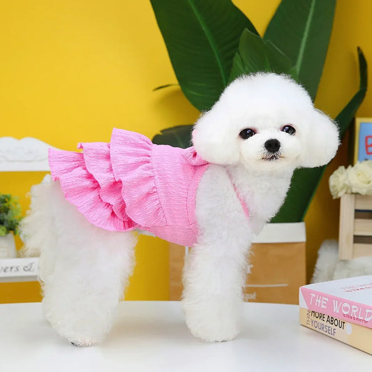 Spring/Summer Dog Princess Dress Costume