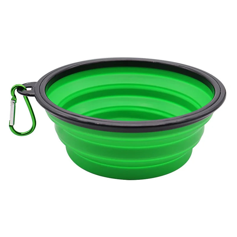 Collapsible Silicone Food And Water Bowl For Cats And Dogs