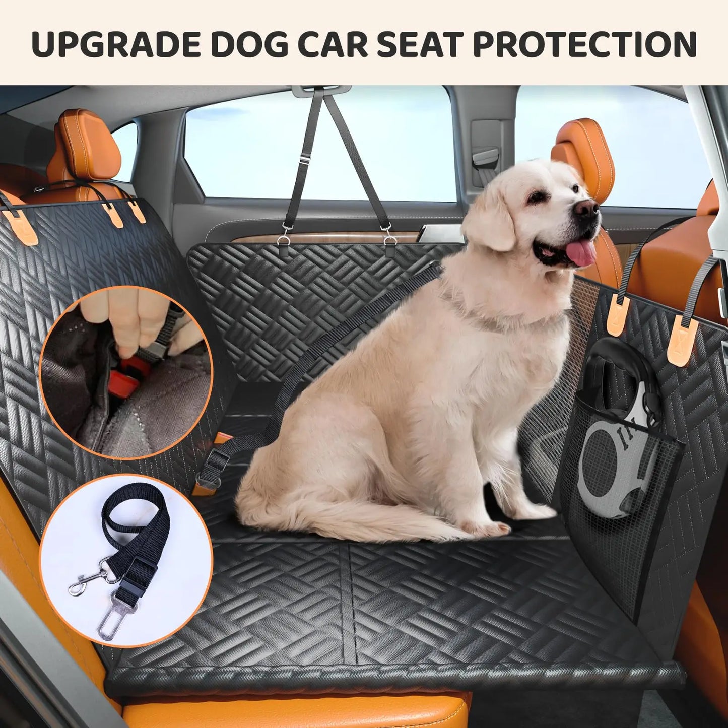 Car Rear Seat Dog Seat Cover Protector For Backseat