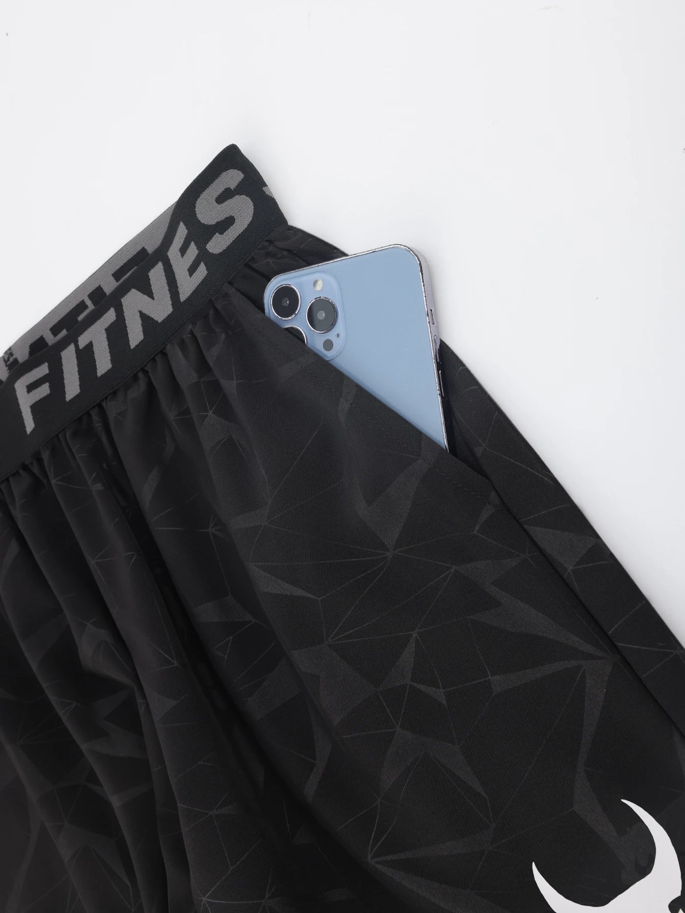Men's Quick Dry Athletic Shorts With Elastic Waistband For Running