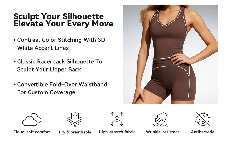 2 Piece Yoga Set With Comfortable Stretch Fabric For Beginners