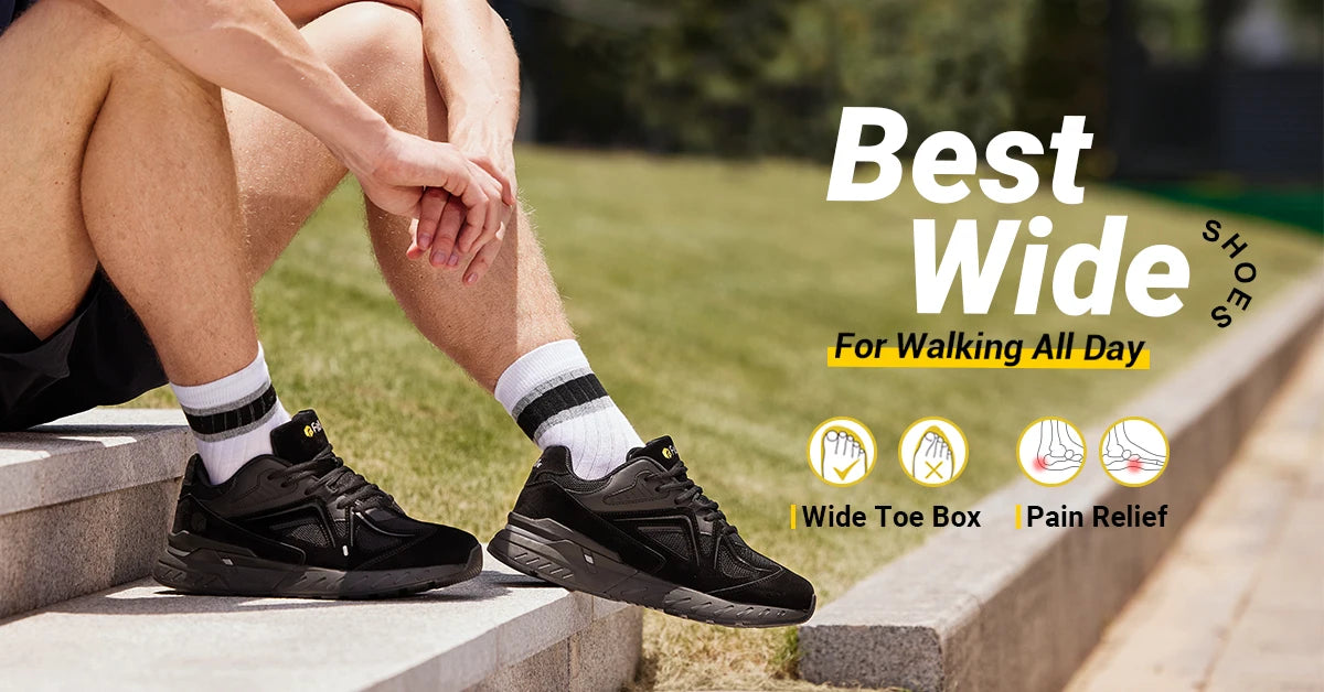 Men's Non-Slip Walking Lightweight Sneakers For Everyday Comfort
