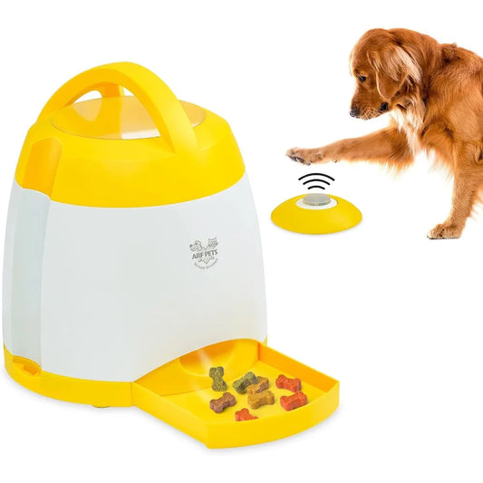 Dog Treat Dispenser Toy with Remote Button