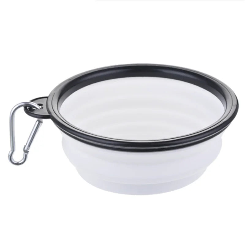 Collapsible Silicone Food And Water Bowl For Cats And Dogs