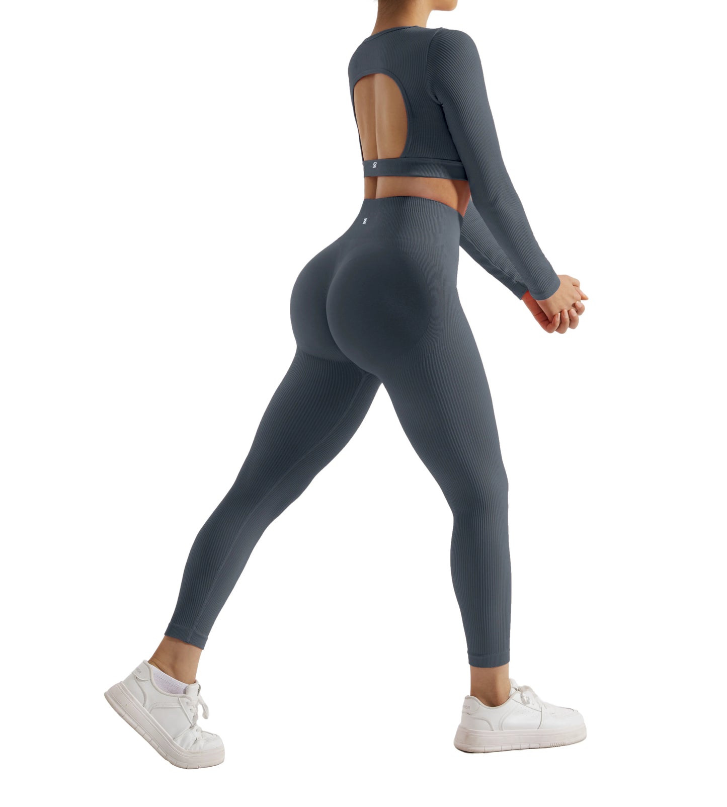 Women Yoga Set Two Piece Quick Drying Fitness Wear
