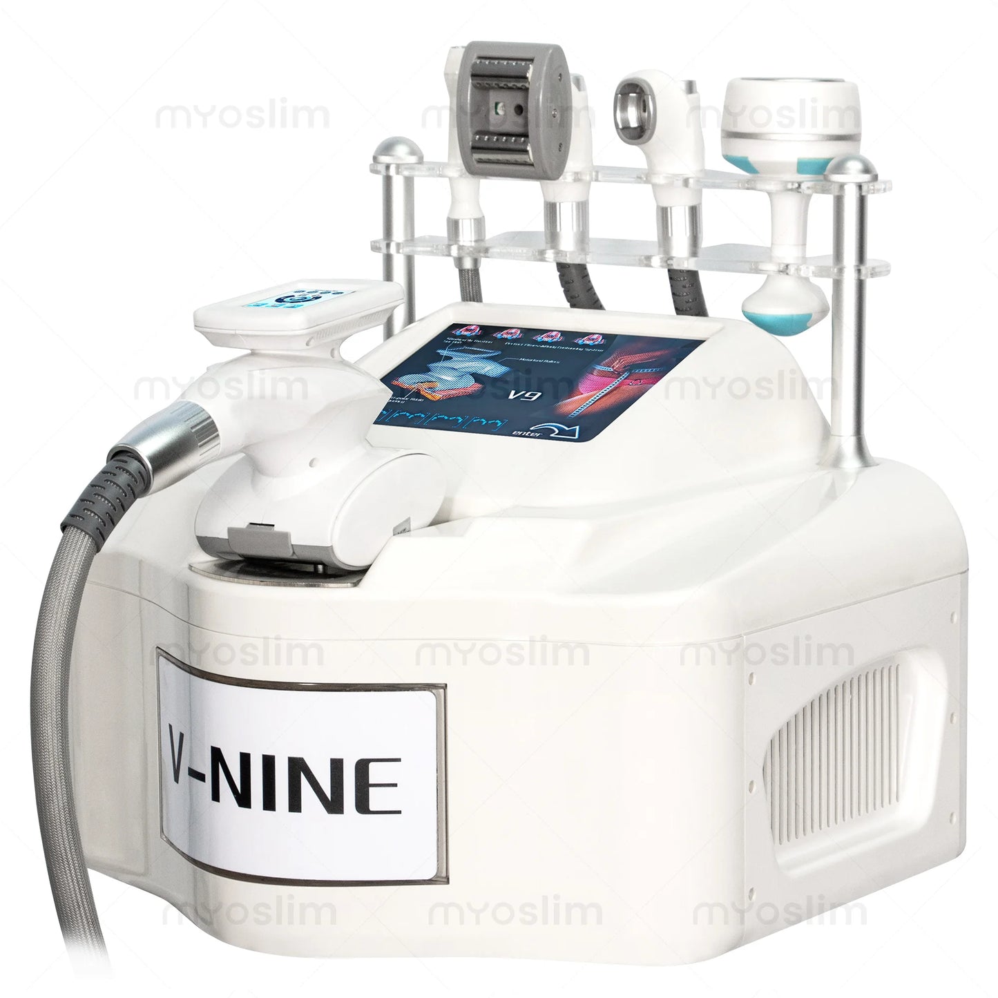 5 In 1 Automatic Roller Body Slimming Machine 40K Cavitation RF Vacuum