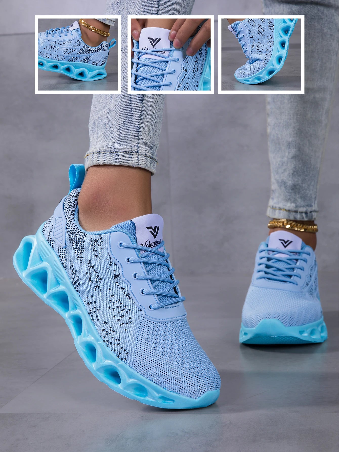 Women's Breathable Cushion Shock Absorbing Athletic Shoes