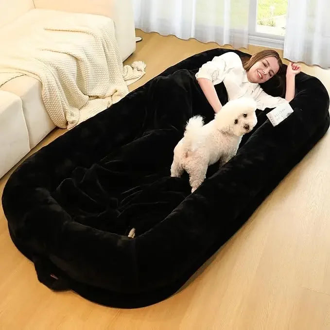 71" Dog Bed, Removable Cover, Washable, Waterproof, Orthopedic Design