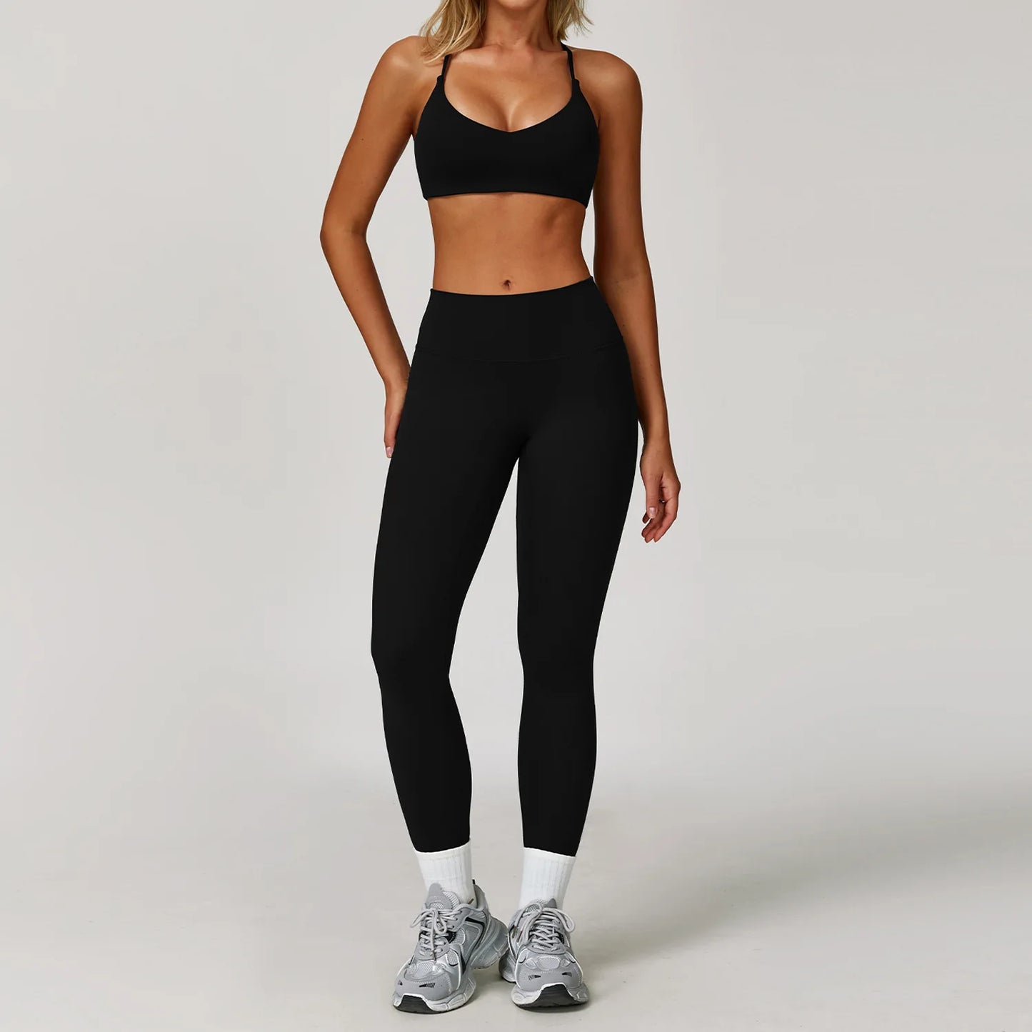 Women's 3pc Gym Set for Workout and Training Essentials