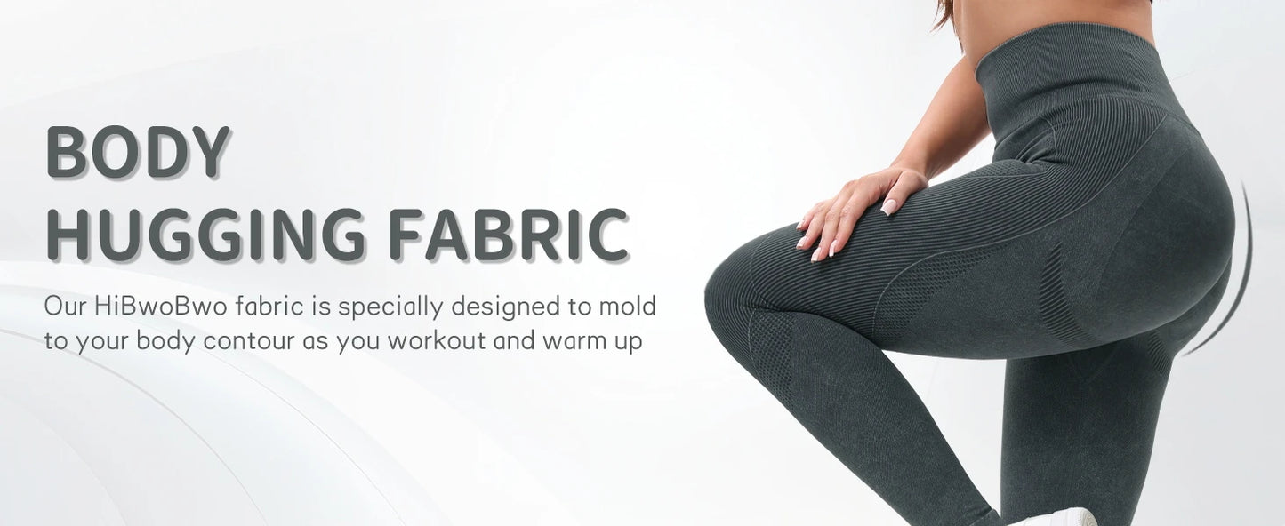 Women High Waisted Fitness Leggings 2 Pack For Gym Running