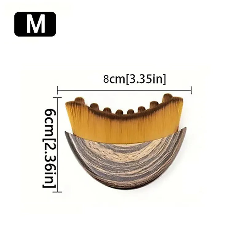 Precise Fit Ergonomic Lymphatic Contour Face Brush