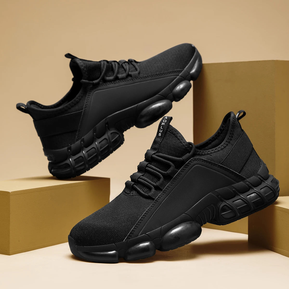 Men's Casual Sports Shoes True To Size Fit Anti Slip Outsole