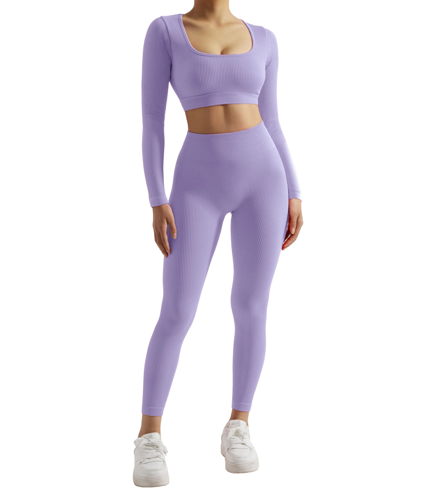 Women Yoga Set Two Piece Quick Drying Fitness Wear