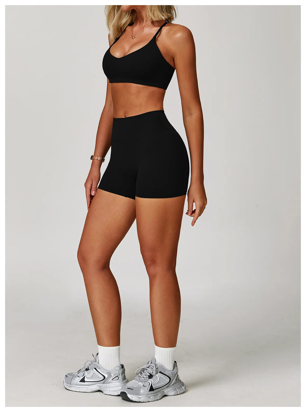 Women's 3pc Gym Set for Workout and Training Essentials