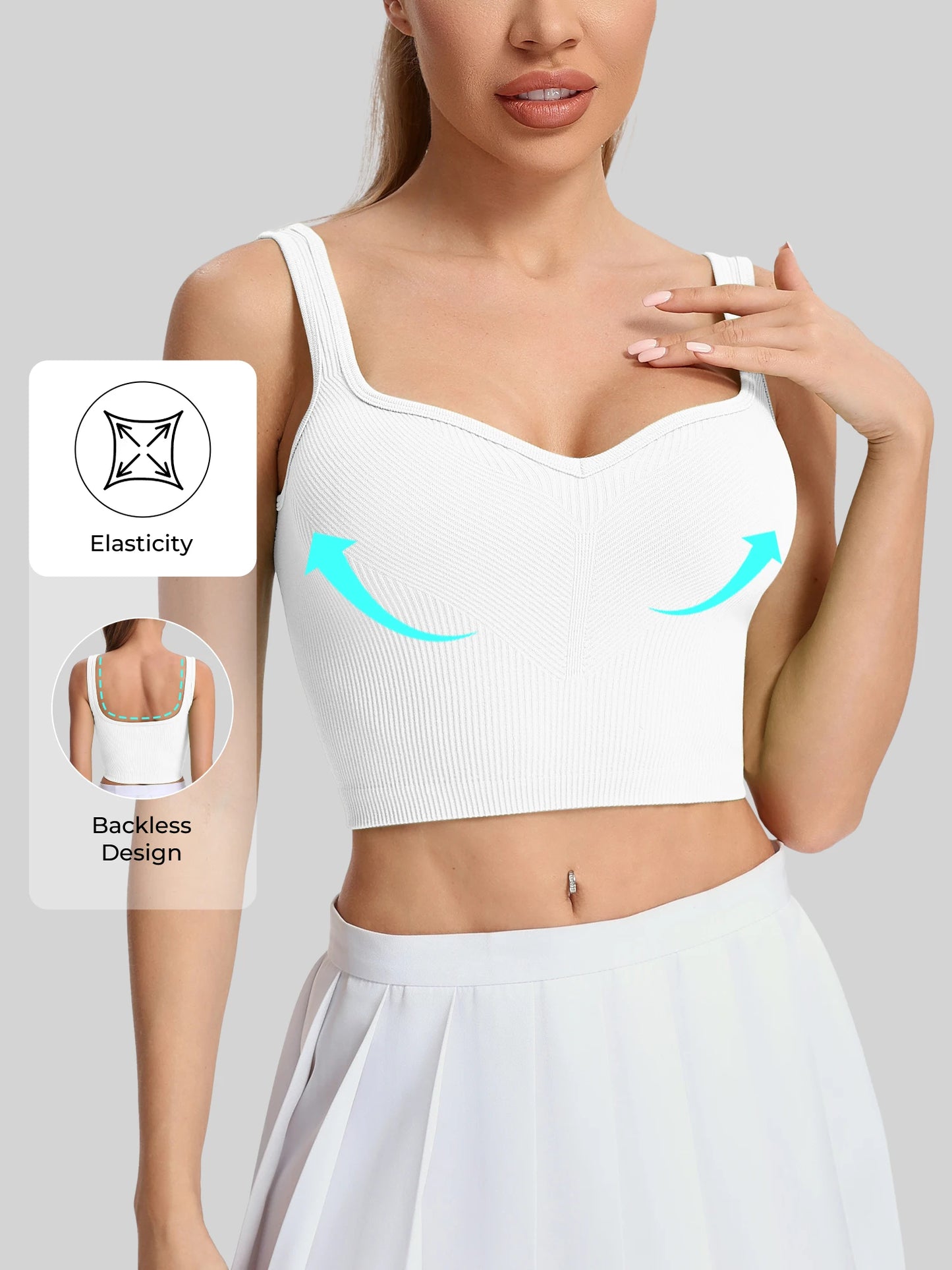 Women's Sports Yoga Fitness Camisole With Quick Dry Fabric