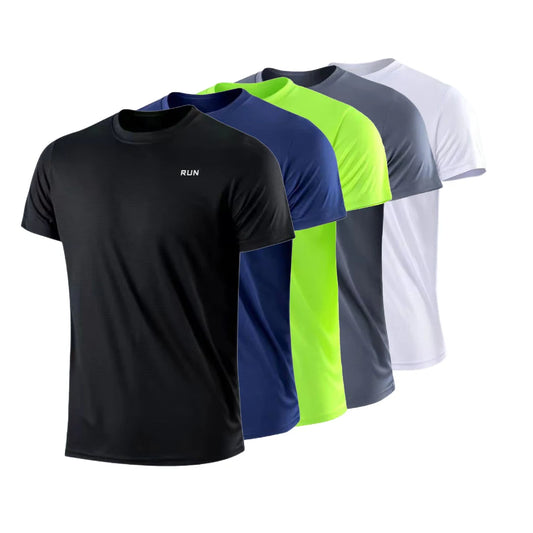 Men's Quick Dry Short Sleeve Performance Tee For Active Wear