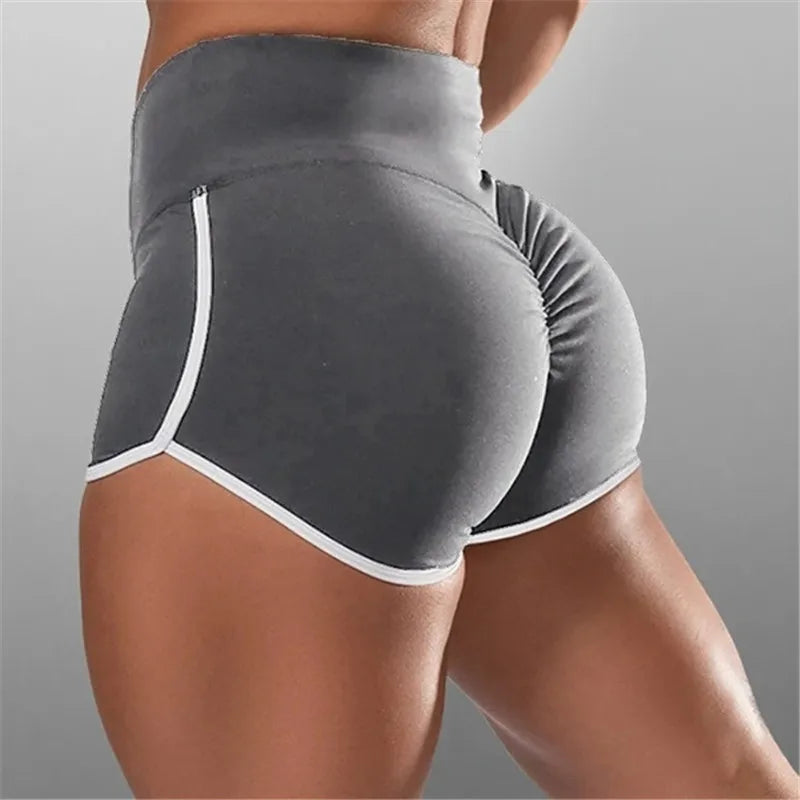 Women's Sports Yoga Shorts for Running Gym and Fitness Training