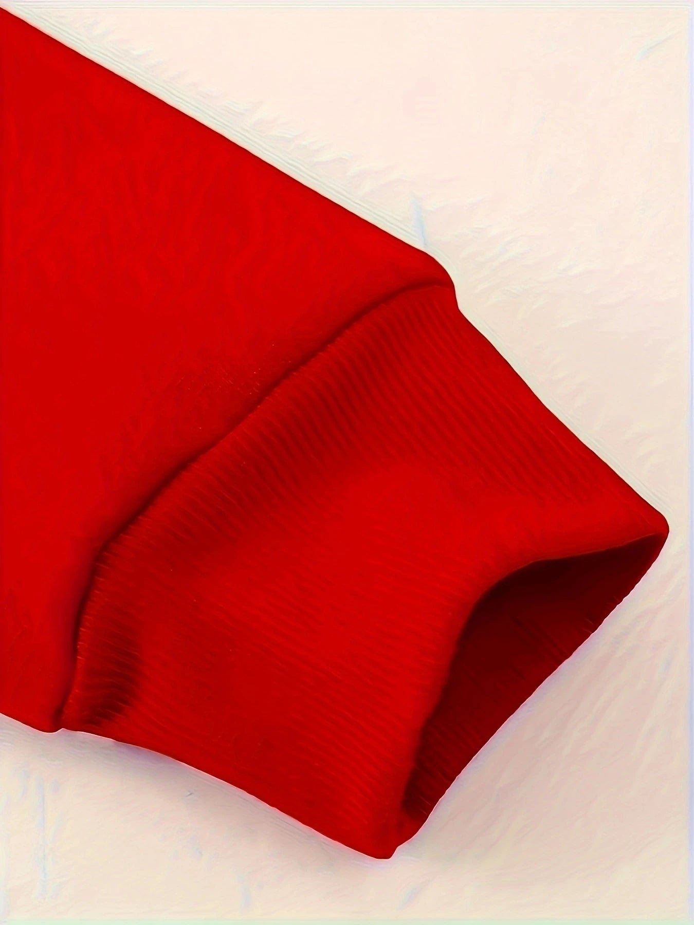Men's Sports Set Neck Long Sleeve Sweat Top Tie Pants