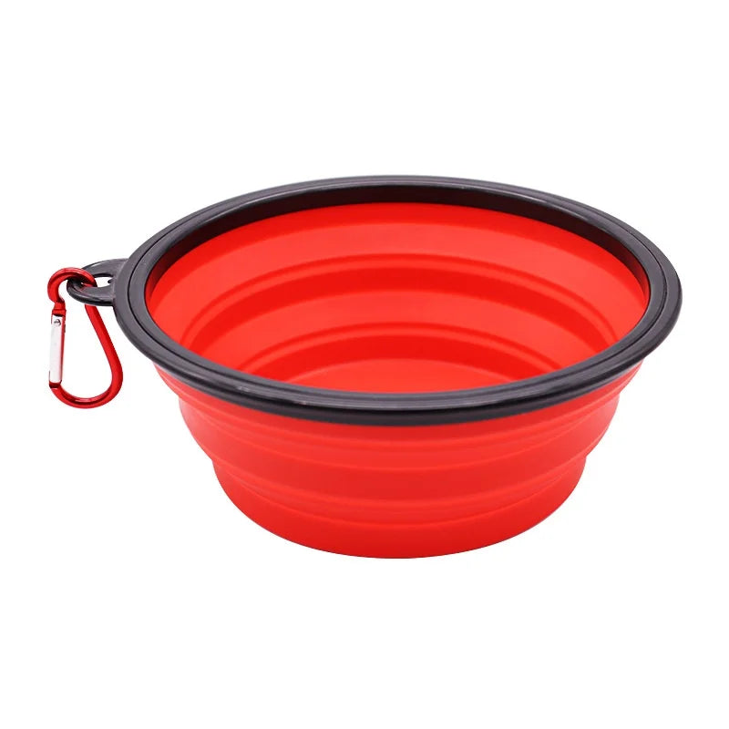 Collapsible Silicone Food And Water Bowl For Cats And Dogs
