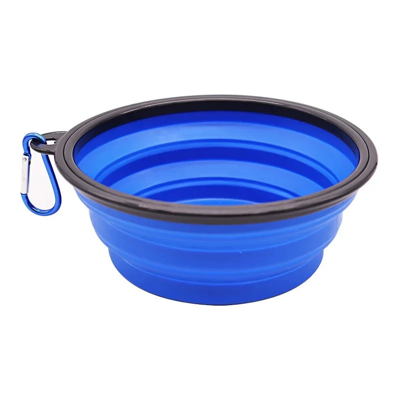 Collapsible Silicone Food And Water Bowl For Cats And Dogs