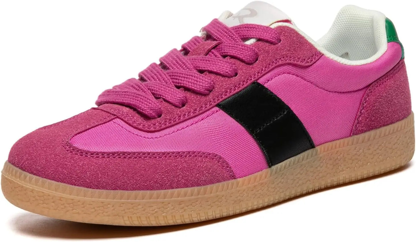 Women's Comfortable Fashionable Lace-Up Non Slip Sneakers