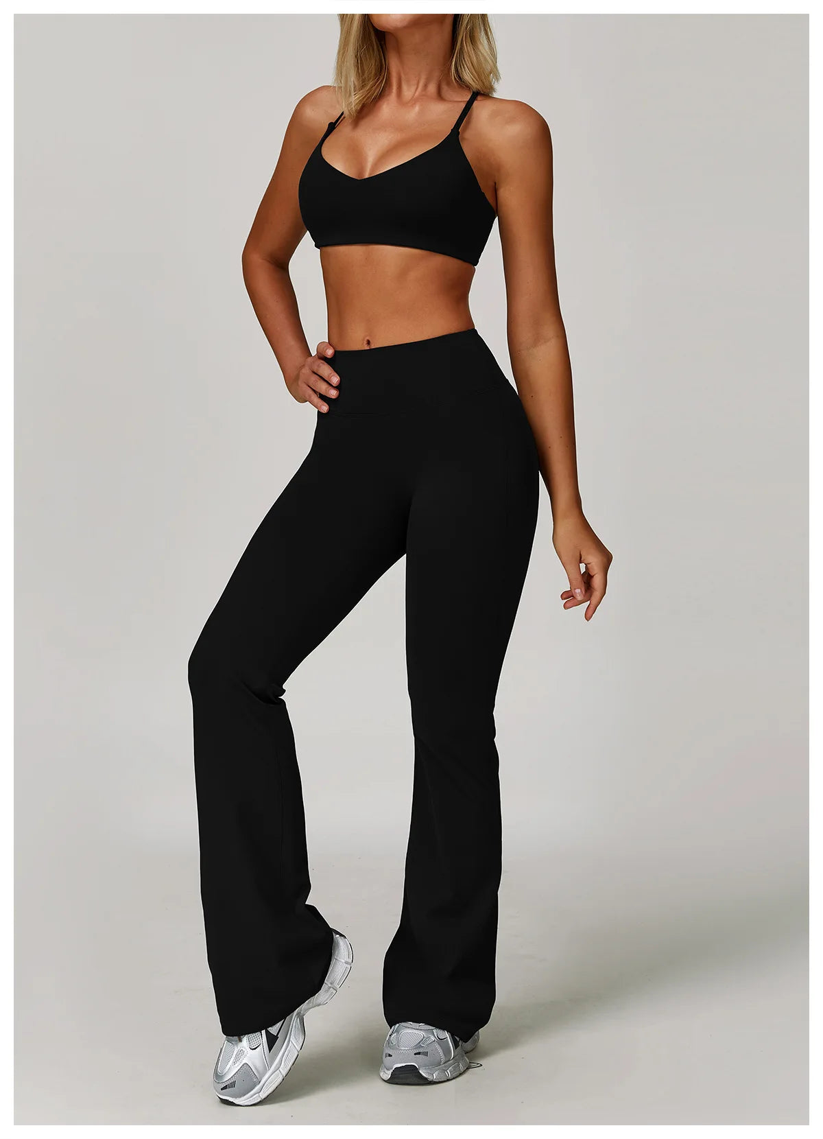 Women's 3pc Gym Set for Workout and Training Essentials
