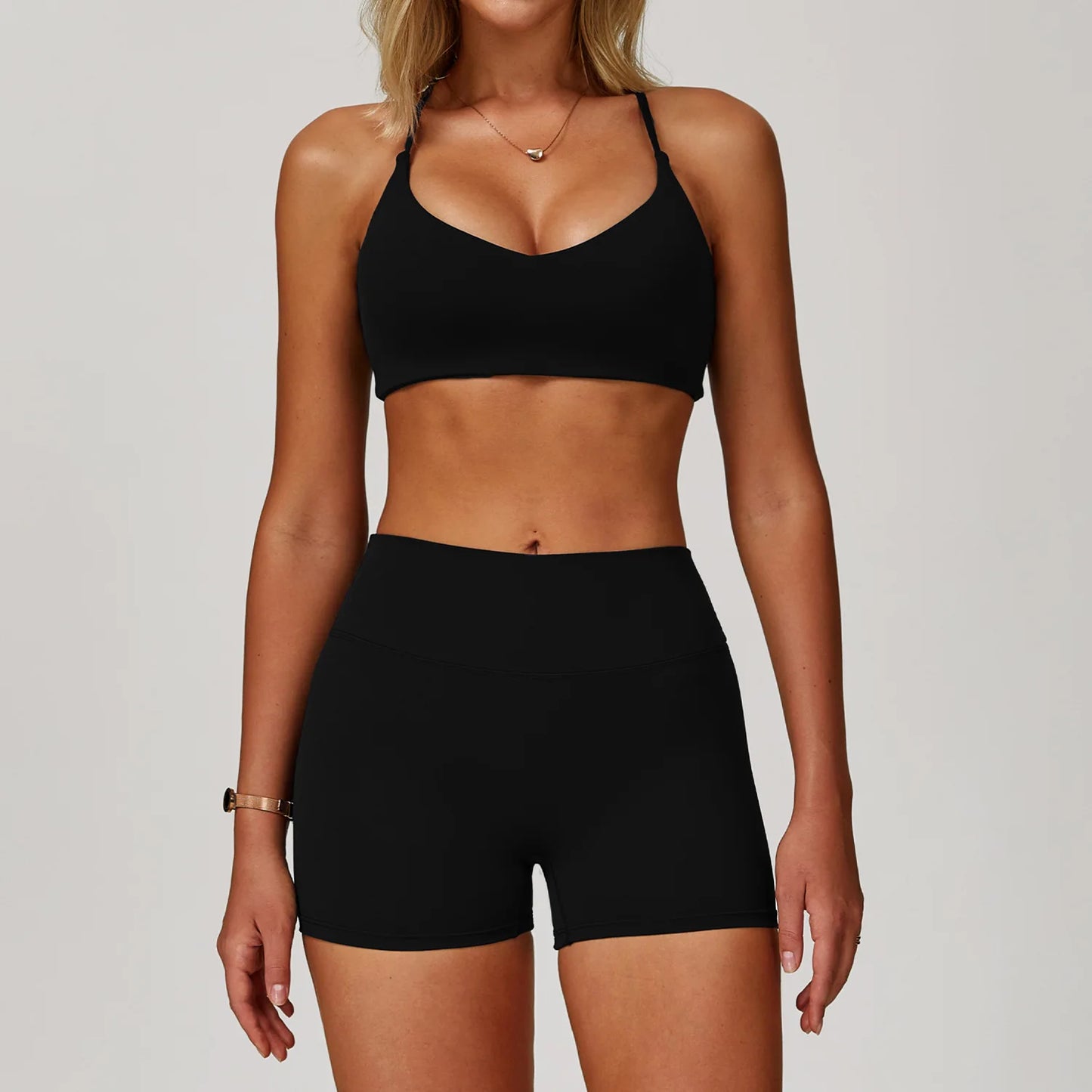 Women's 3pc Gym Set for Workout and Training Essentials