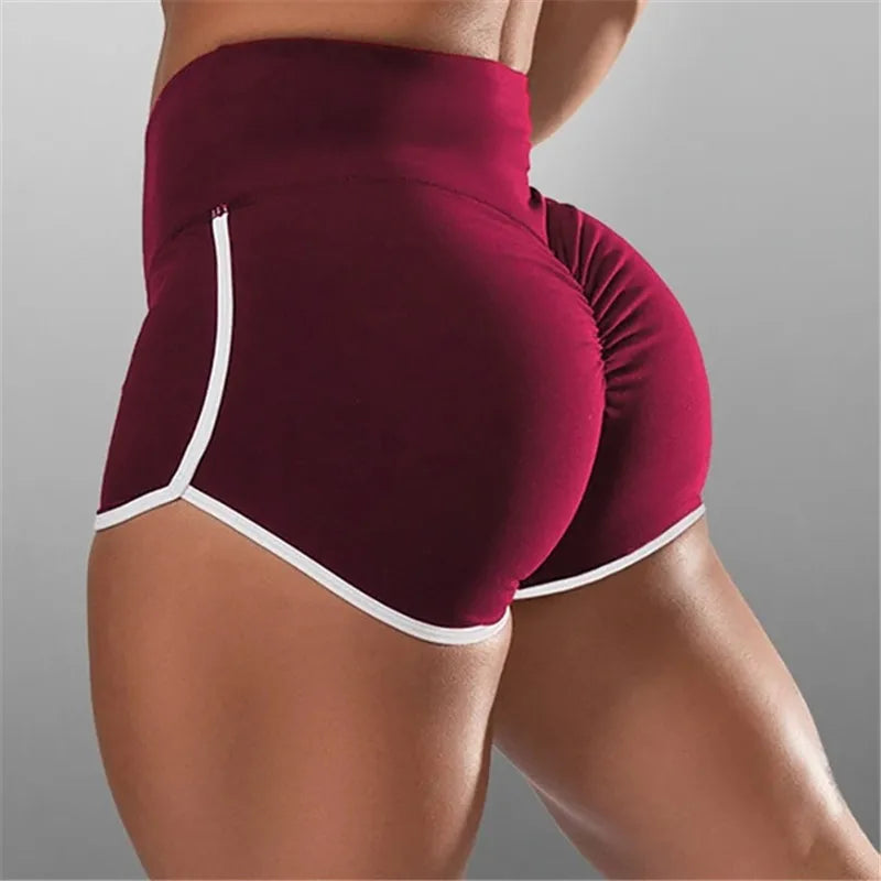 Women's Sports Yoga Shorts for Running Gym and Fitness Training