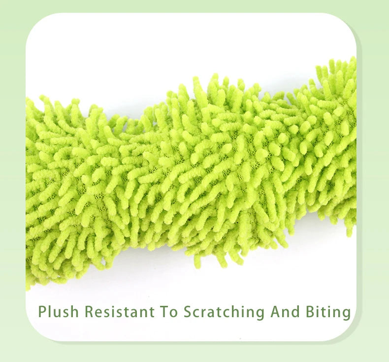 Caterpillar Catnip Plush Chew Toy For Cats Safe Fun Entertainment