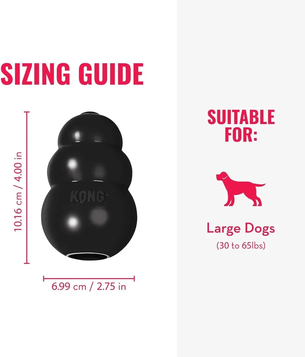 Extreme Dog Toy Treat Filling Durable Natural Rubber Chew Toy